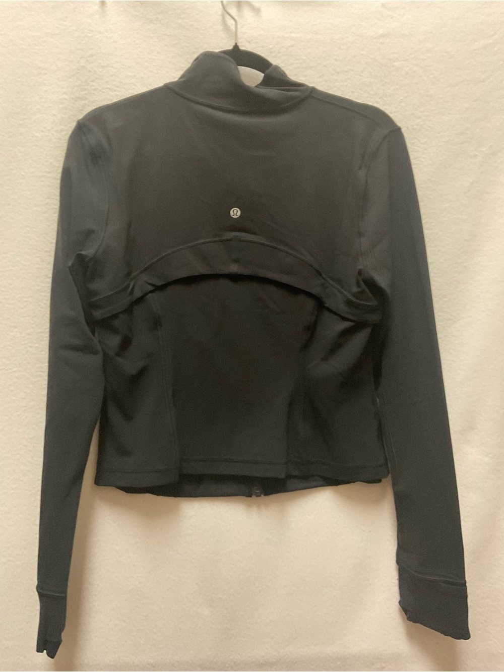 Lululemon Black Women's Zip-Front Athletic Jacket - Picture 2 of 3
